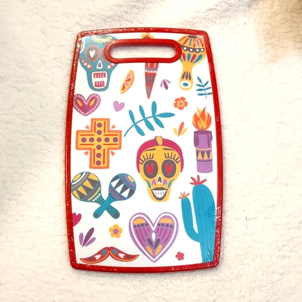 NEW Day Of the Dead Plastic Cutting Board 9